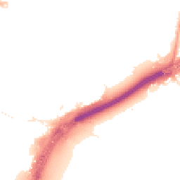 Night-time road noise heatmap for TW13 7NL