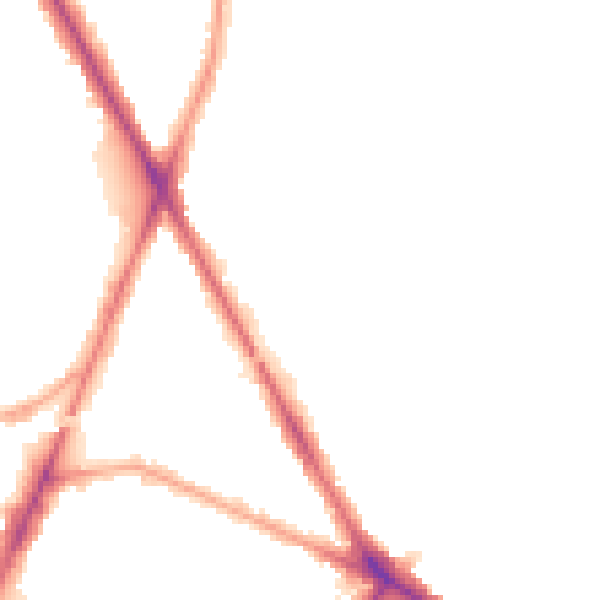 Night-time road noise heatmap for TW14 0AG