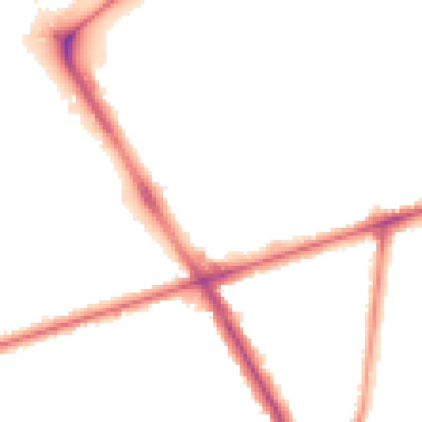 Night-time road noise heatmap for TW14 0AN