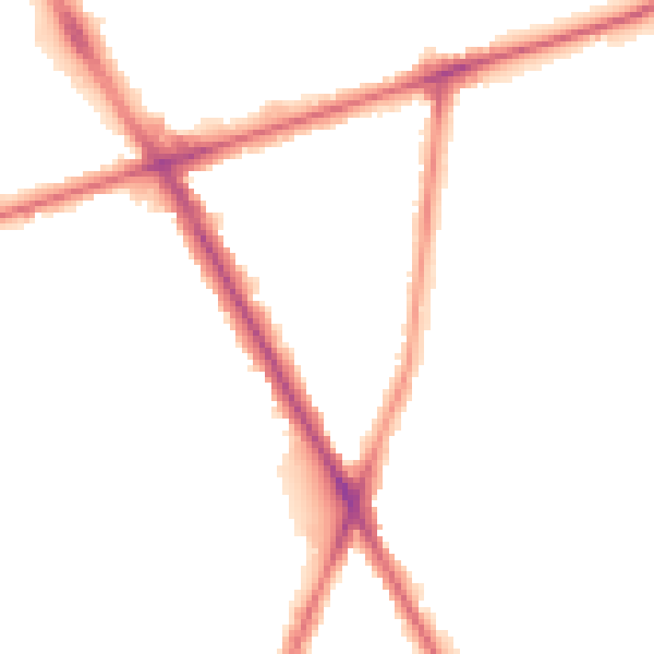 Night-time road noise heatmap for TW14 0BQ
