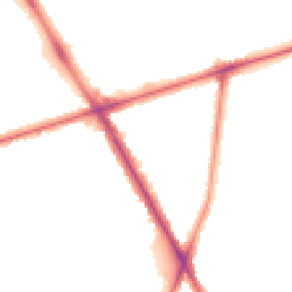 Night-time road noise heatmap for TW14 0BX