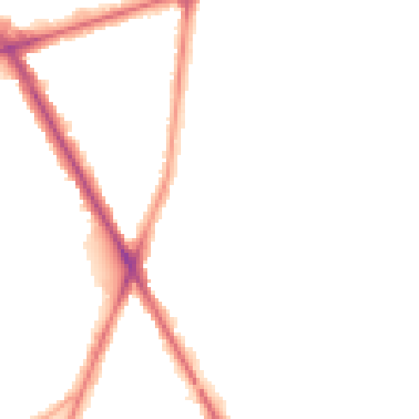Night-time road noise heatmap for TW14 0BY