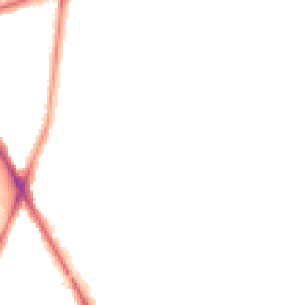 Night-time road noise heatmap for TW14 0DQ