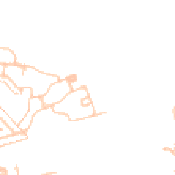 Daytime road noise heatmap for TW14 0DR