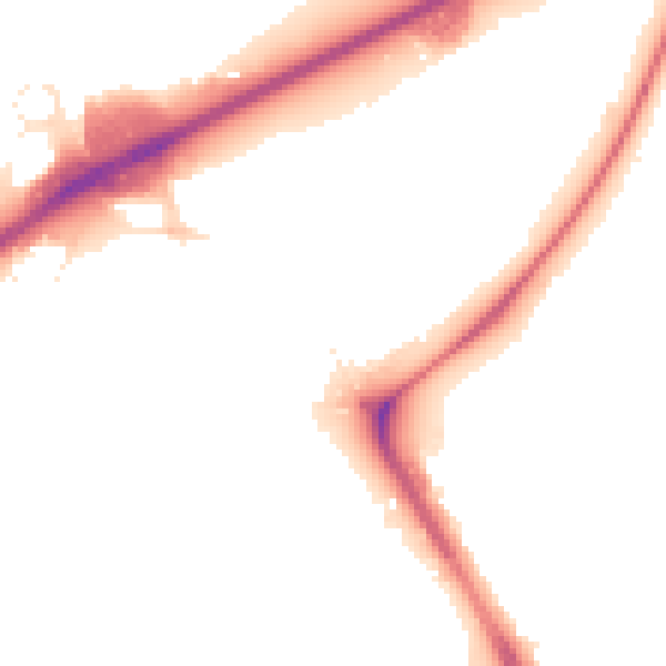 Night-time road noise heatmap for TW14 0NB