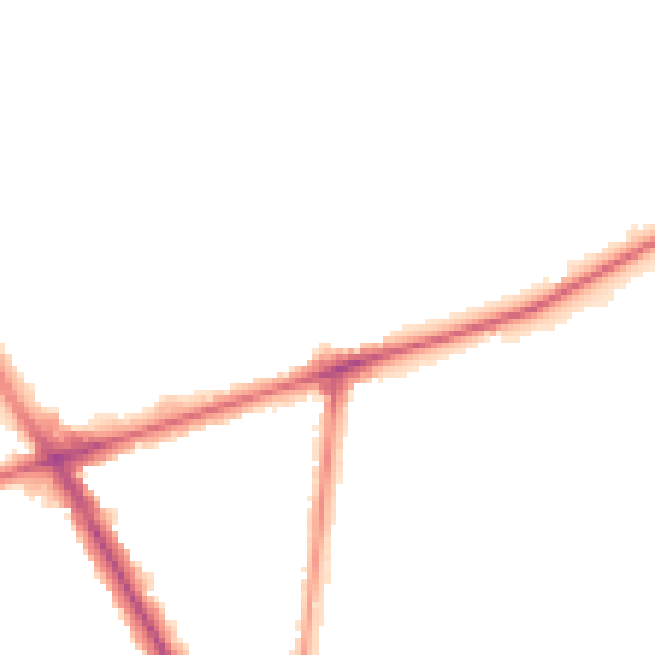 Night-time road noise heatmap for TW14 0RE