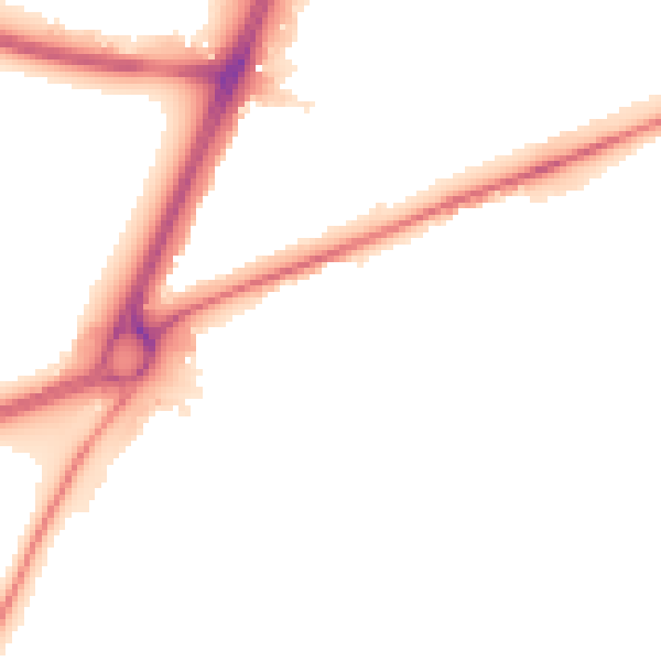 Night-time road noise heatmap for TW14 8DU