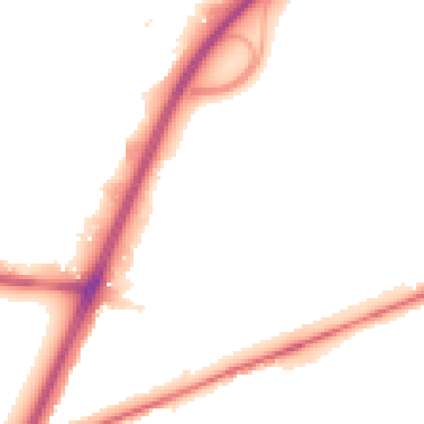 Night-time road noise heatmap for TW14 8LN