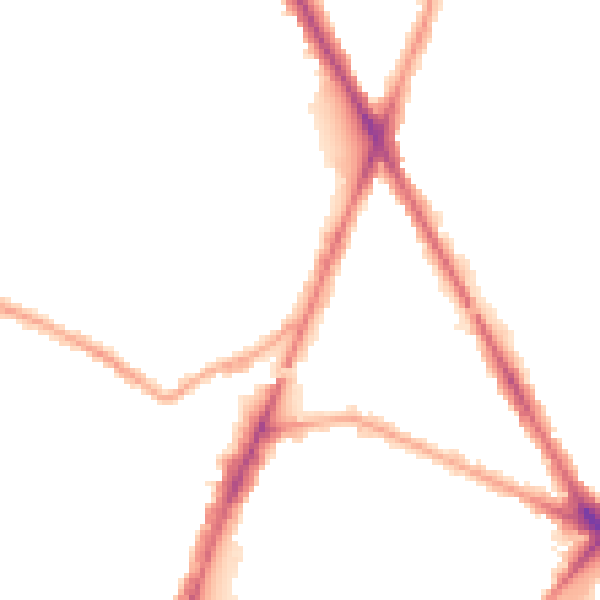 Night-time road noise heatmap for TW14 9DE