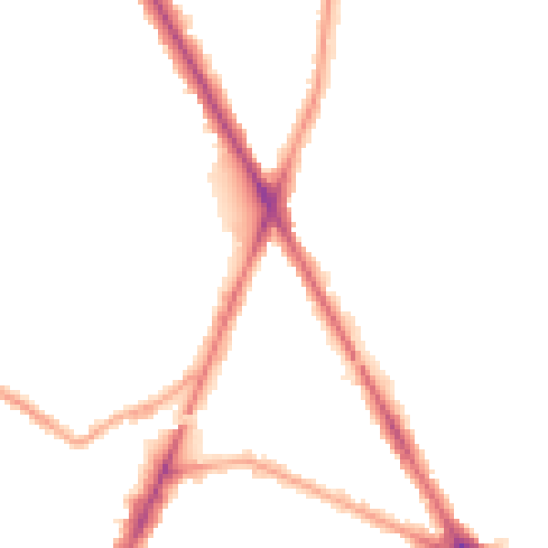 Night-time road noise heatmap for TW14 9DL