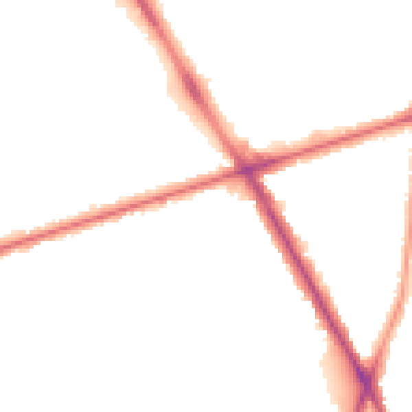Night-time road noise heatmap for TW14 9LZ
