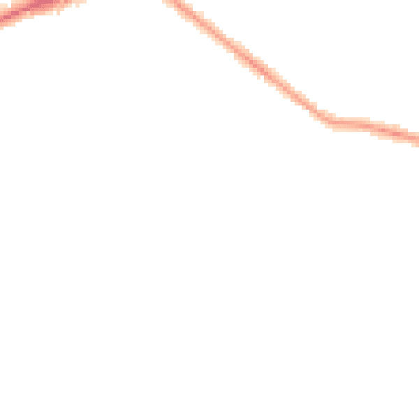 Night-time road noise heatmap for TW14 9QN