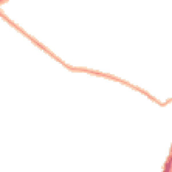 Night-time road noise heatmap for TW14 9XF