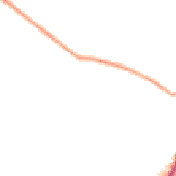 Night-time road noise heatmap for TW14 9XG