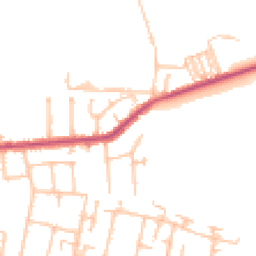 Daytime road noise heatmap for TW15 1AS