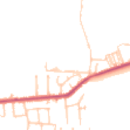 Daytime road noise heatmap for TW15 1AU