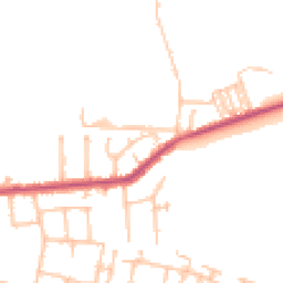 Daytime road noise heatmap for TW15 1BE