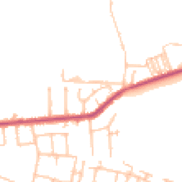 Daytime road noise heatmap for TW15 1BG