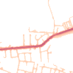 Daytime road noise heatmap for TW15 1BQ