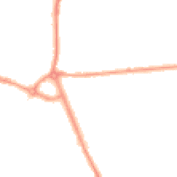 Night-time road noise heatmap for TW15 1DN