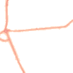 Night-time road noise heatmap for TW15 1DT
