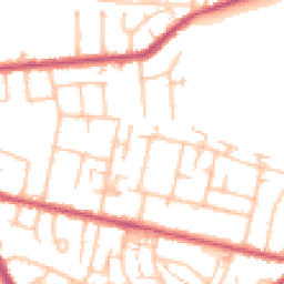 Daytime road noise heatmap for TW15 1NR