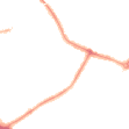 Night-time road noise heatmap for TW15 2LU