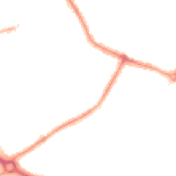 Night-time road noise heatmap for TW15 2NA