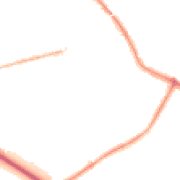 Night-time road noise heatmap for TW15 2NF