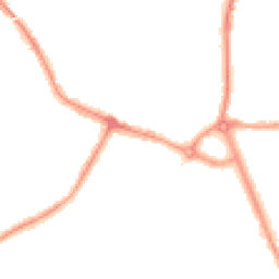 Night-time road noise heatmap for TW15 2PF