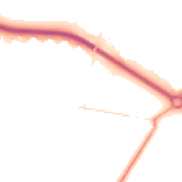 Night-time road noise heatmap for TW15 3NR