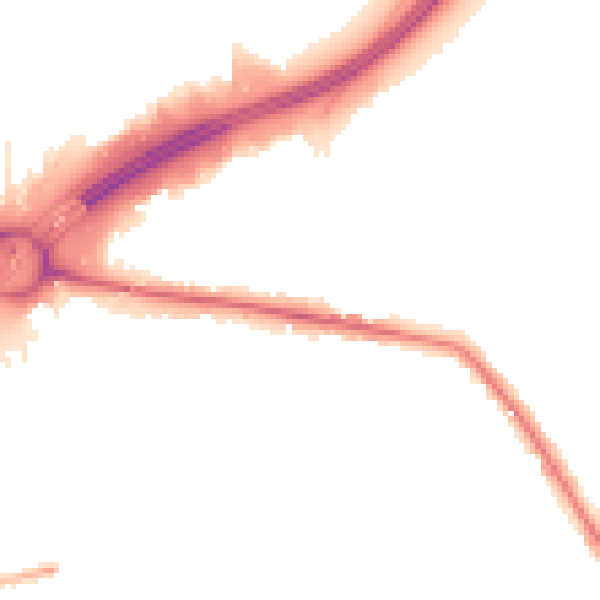 Night-time road noise heatmap for TW16 5AD