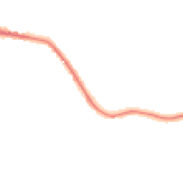 Night-time road noise heatmap for TW16 5AF