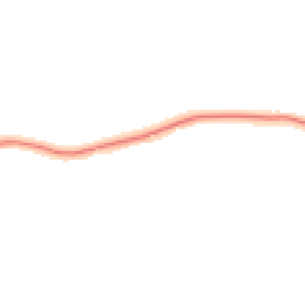Night-time road noise heatmap for TW16 5AT