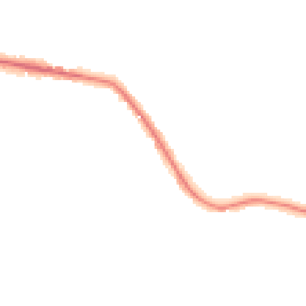 Night-time road noise heatmap for TW16 5AY