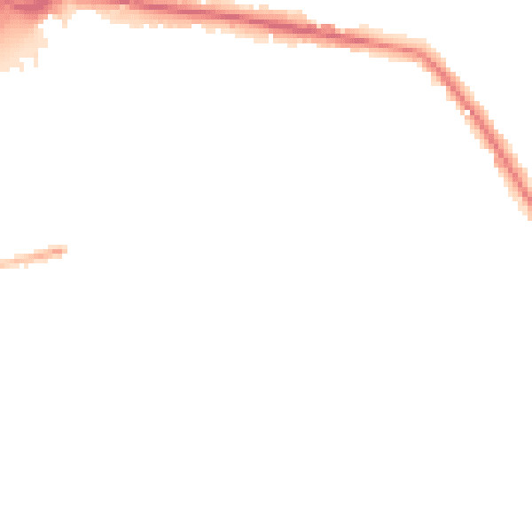 Night-time road noise heatmap for TW16 5BY