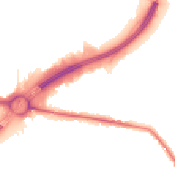 Night-time road noise heatmap for TW16 5DB