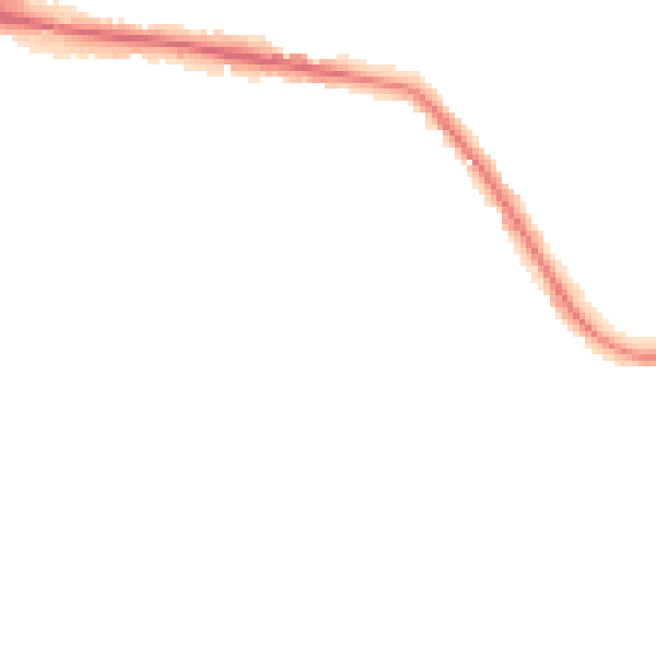 Night-time road noise heatmap for TW16 5EA