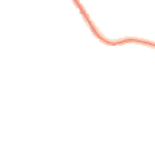Night-time road noise heatmap for TW16 5EE