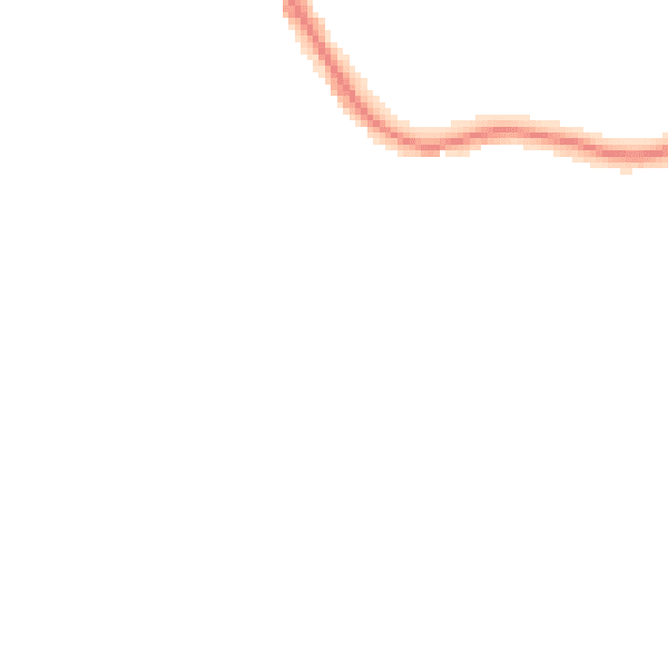 Night-time road noise heatmap for TW16 5HB