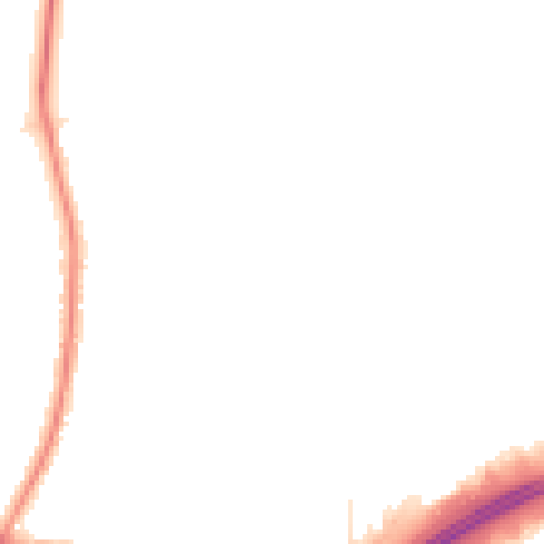 Night-time road noise heatmap for TW16 7RQ