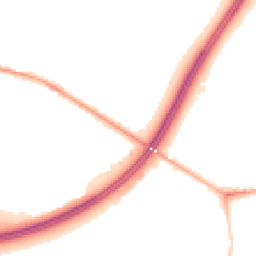 Night-time road noise heatmap for TW17 0AA