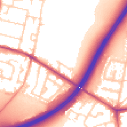 Daytime road noise heatmap for TW17 0AD
