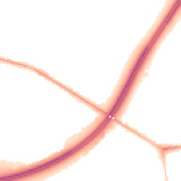 Night-time road noise heatmap for TW17 0AE