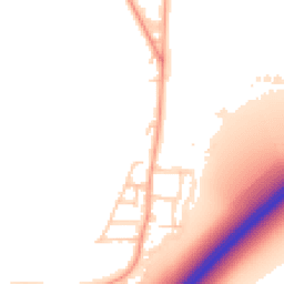 Daytime road noise heatmap for TW17 0AP