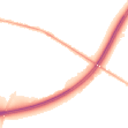 Night-time road noise heatmap for TW17 0BD