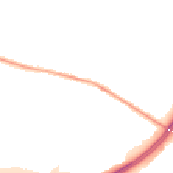 Night-time road noise heatmap for TW17 0DB
