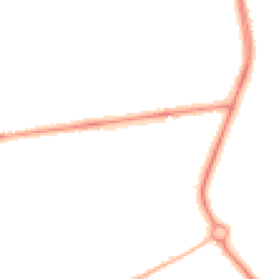 Night-time road noise heatmap for TW17 8HT