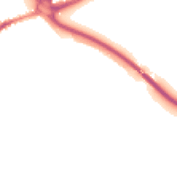 Night-time road noise heatmap for TW18 1AE