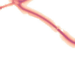 Night-time road noise heatmap for TW18 1AQ